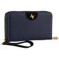 Womens Adrienne Vittadini Wallet with Snakeskin Wristlet - image 3