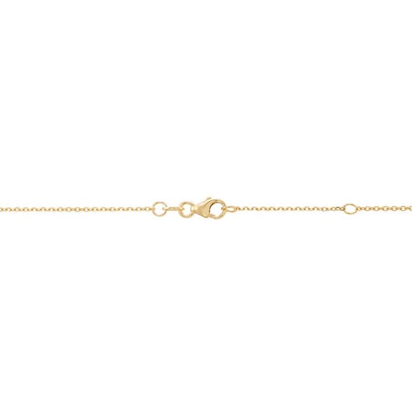 Gold Classics™ Diamond-Cut 2 Oval Interlock Mirror Chain Necklace
