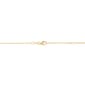 Gold Classics™ Diamond-Cut 2 Oval Interlock Mirror Chain Necklace - image 3
