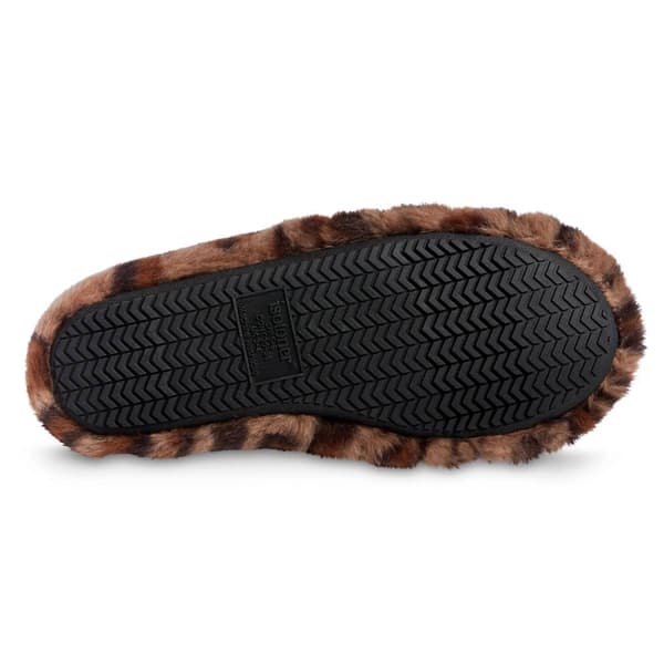 Womens Isotoner&#174; Shay Faux Fur A-Line Slippers