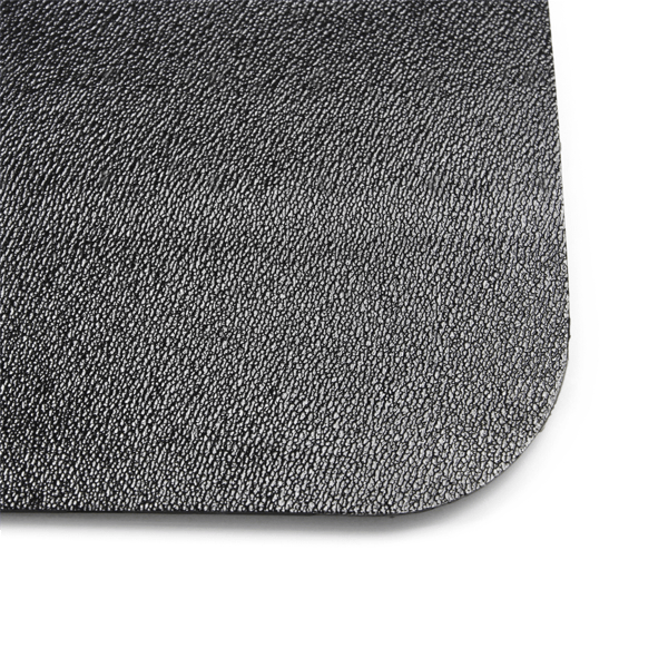 Floortex® Advantagemat® Black Vinyl Chair Mat for Hard Floor