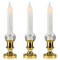 Northlight Seasonal Set of 3 LED Flickering Window Candle Lamps - image 1