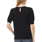 Womens Cece Short Sleeve Keyhole Back Sweater - image 2