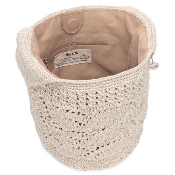 The Sak Crochet Hobo - Natural Fan