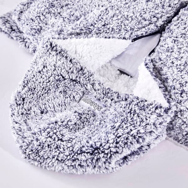 Sutton Home Weighted Blanket Teddy Sherpy Long Sleeve Jacket