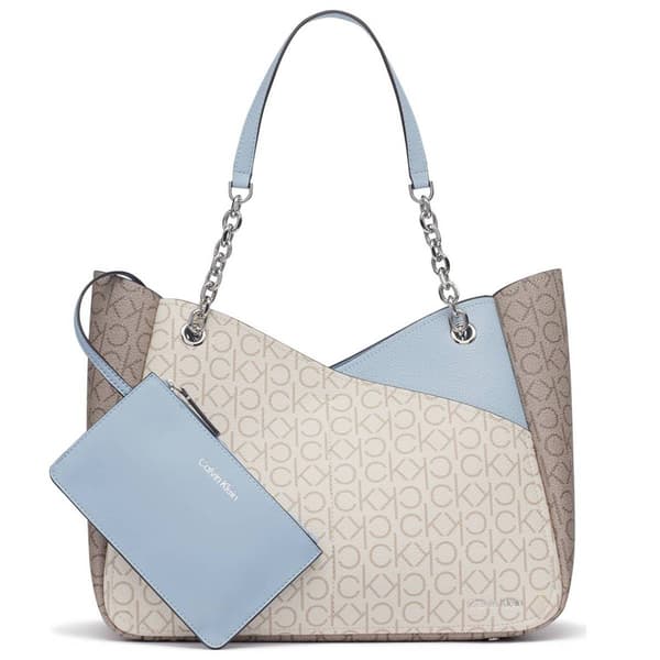 Calvin Klein Zoe Logo Tote