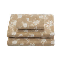 Ashley Cooper(tm) Pressed Flower Fleece Sheet Set