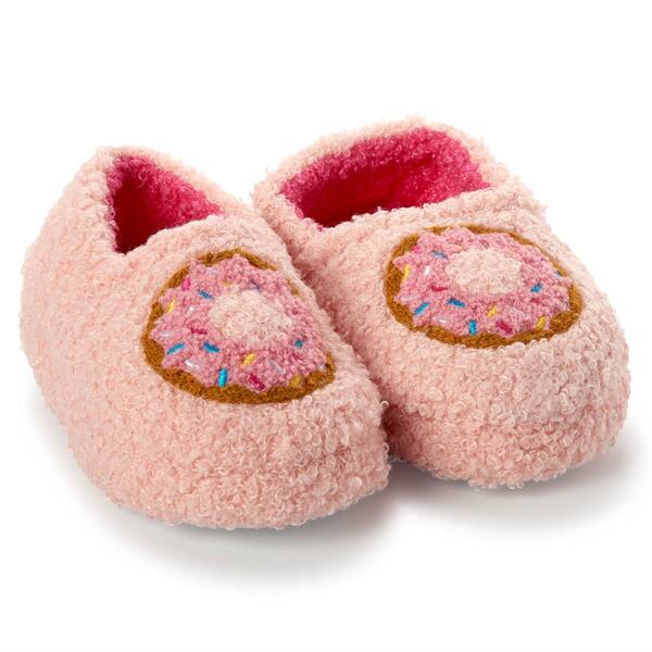 Toddler Girl Kensie Girl Fuzzy Donut Slippers - image 