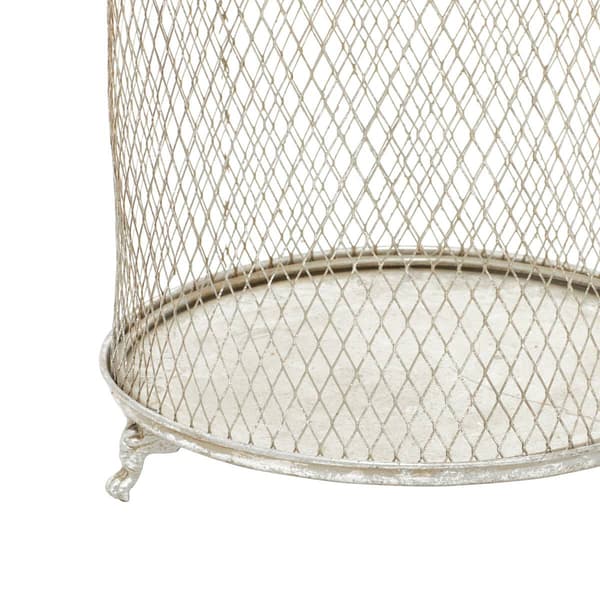 9th &amp; Pike® Metal Cloche Candle Holder Lanterns - Set of 2