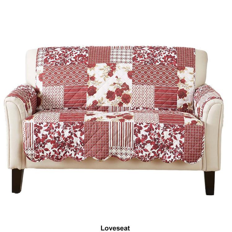 Freshfolds Reversible Patchwork Pet Furniture Protector