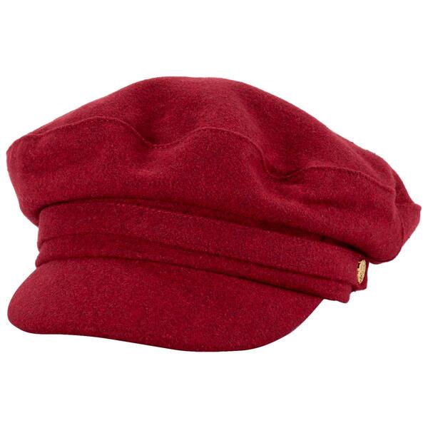 Womens Vince Camuto Solid Wool Skipper Newsboy Cabbie Hat - image 