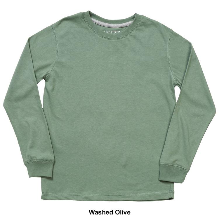 Boys (8-20) Architect® Jean Co. Long Sleeve Crew Neck Jersey Tee