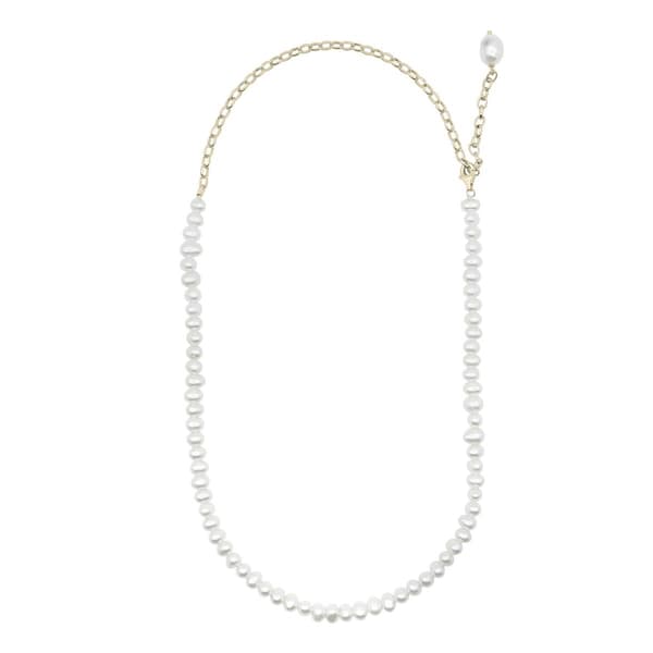 Precious Elegance™ Gold Plated Pearl Collar Y-Necklace