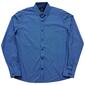 Mens Tom Baine Slim Fit Gingham Dress Shirt - Medium Blue - image 1