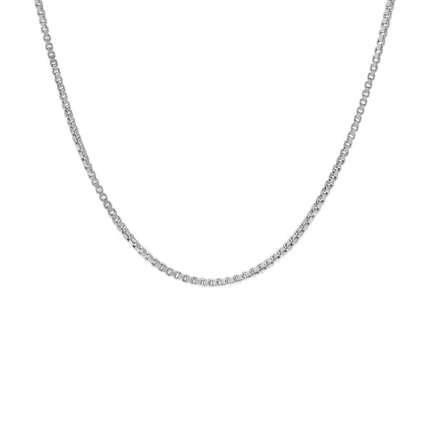 Sterling Silver 30in. Bead Chain Necklace - image 