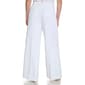 Womens DKNY Solid White Wide Leg Pants - image 2