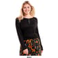Womens Ren&#233; Rof&#233; Long Sleeve Henley Pajama Top - image 3