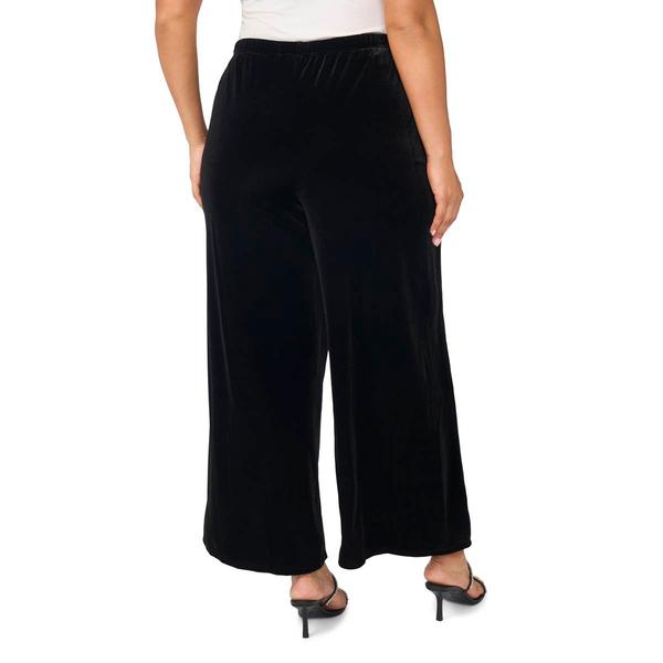 Plus Size MSK Velvet Straight Leg Dress Pants