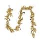 National Tree 9ft. Gold Metallic Laurel Garland w/ Pinecone - image 1