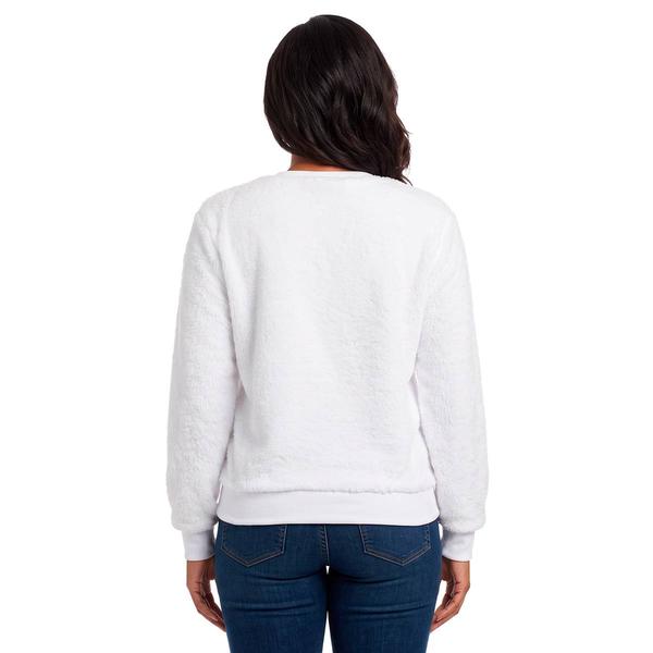 Womens Inner Circle Sherpa Harvest Pumpkin Halloween Sweatshirt