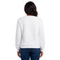 Womens Inner Circle Sherpa Harvest Pumpkin Halloween Sweatshirt - image 2
