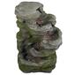 Northlight Seasonal Lighted 5-Tier Outdoor Garden Water Fountain - image 4