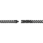 Mens Lynx Black Ion Plated Stainless Steel Curb Chain Bracelet - image 4