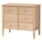 Baxton Studio Lara 6-Drawer Dresser - image 1