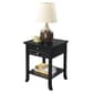 Convenience Concepts American Heritage Pull-Out Shelf End Table - image 3