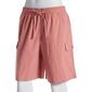 Womens Hasting & Smith Solid Sheeting Shorts - image 1