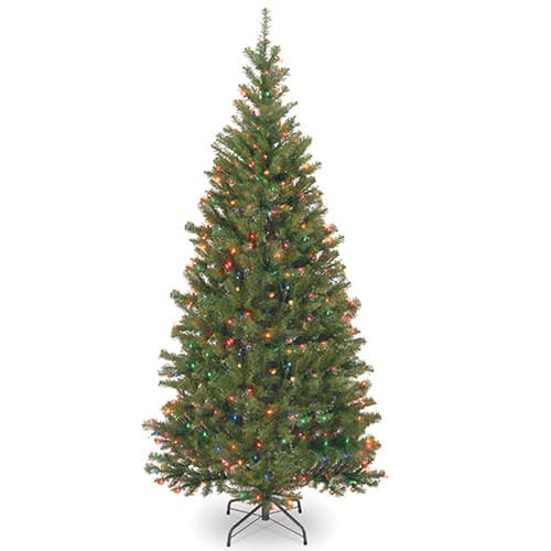 National Tree 6ft. Pre-lit Multi-colored Lights Aspen Spruce