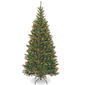 National Tree 6ft. Pre-lit Multi-colored Lights Aspen Spruce - image 1
