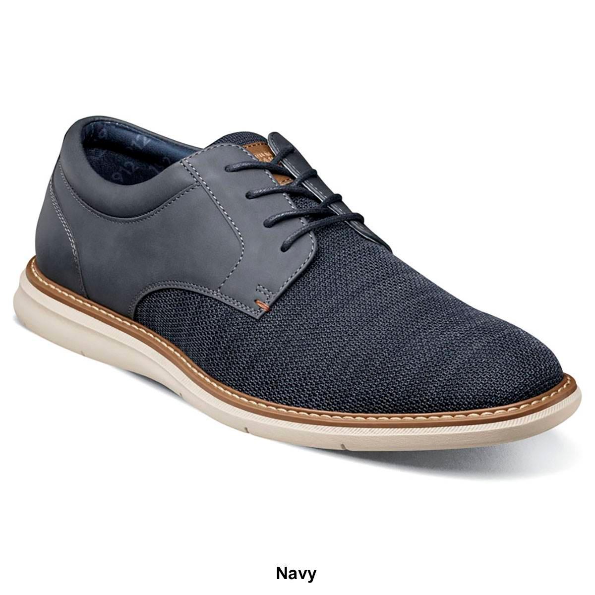 Mens Nunn Bush Chase Knit Plain Toe Oxfords