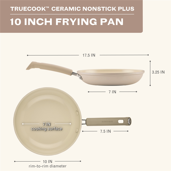 Farberware TrueCook 10in. Ceramic Plus Induction Frying Pan