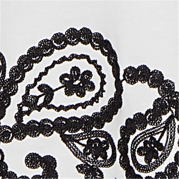 Plus Size Alfred Dunner Crowd Pleaser Scalloped Paisley Blouse