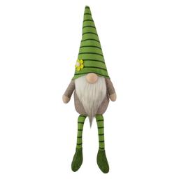 Northlight Seasonal Striped Gnome with Crossed Legs