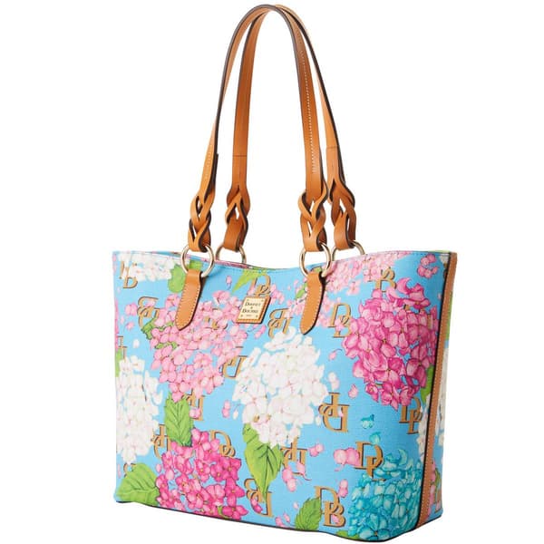 Dooney & Bourke Hydrangea Monogram Nelly Tote