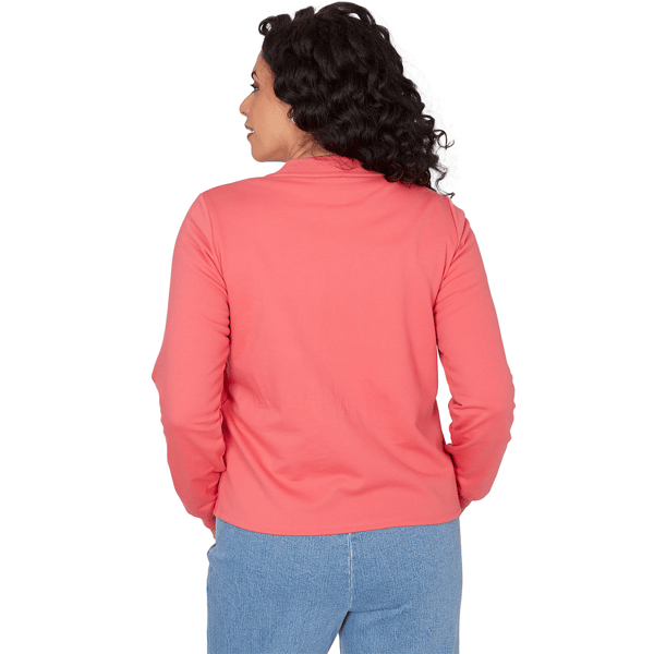Petite Alfred Dunner Austin Quilted Knit Zip Front Jacket