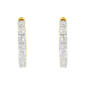 Diamond Classics&#8482; 10kt. Yellow Gold Diamond Huggy Earrings - image 2