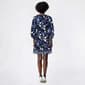 Womens Absolutely Famous 3/4 Sleeve Floral A-Line Dress - image 2