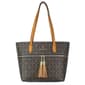 Nanette Lepore Sloan Logo Tote w/Tassel - image 1