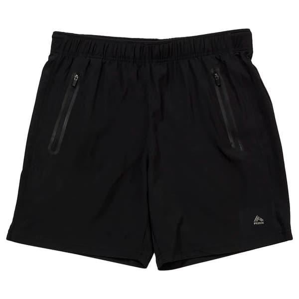 Mens RBX Stretch Woven Mesh Stripe Shorts - image 