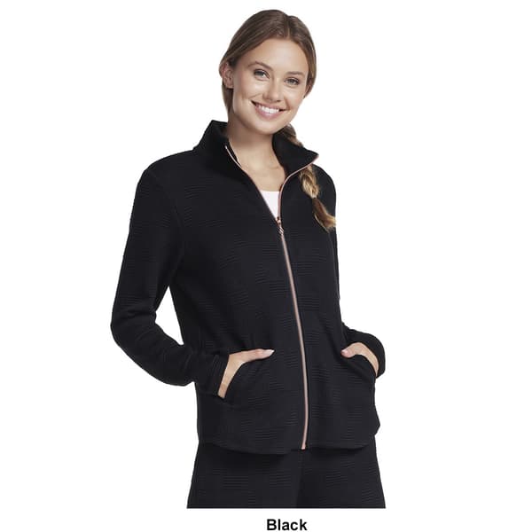 Womens Sketchers Diamond Ottoman Solid Geometric Jacket