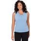 Petites Emaline Essentials Top Essential Sleeveless Sccop Neck T - image 1