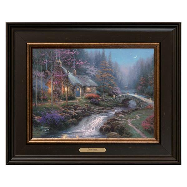 Thomas Kinkade Studios Twilight Cottage Classic Print - image 