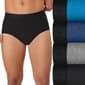 Mens Hanes Ultimate® 4pk. Briefs - Black/Grey - image 2