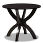 Baxton Studio Rasa Modern Dark Brown Wood 5pc. Dining Set - image 3