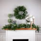 Northlight Seasonal 24in. Eucalyptus Artificial Christmas Wreath - image 3