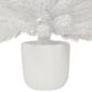 Northlight Seasonal 3.5ft. Pre-Lit White Tinsel Christmas Tree - image 4