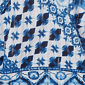 Petite Alfred Dunner Indigo Girls 3/4 Sleeve Patchwork Blouse - image 6